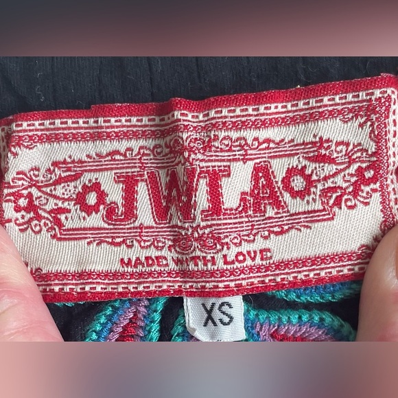 Johnny Was JWLA Women's Floral Embroidered Neckline Off Shoulder Dress XS - Picture 5 of 8